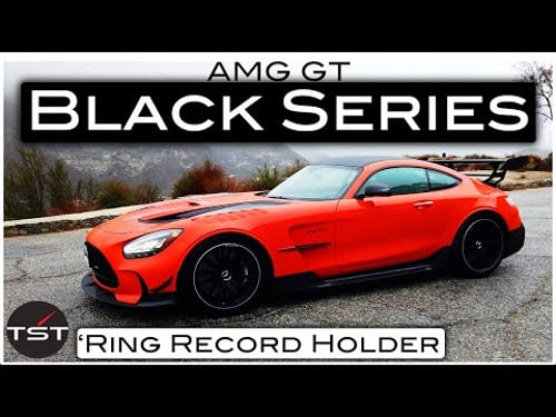 The Mercedes AMG GT Black Series is a 720HP, Front-Engined McLaren - Two Takes