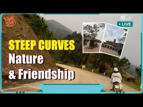 Through Steep Roads and Mountains | Trip to Dai Tue Pagoda