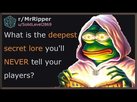 DMs, What is the deepest secret lore you'll NEVER tell your players? #dnd