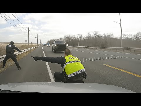 Top 7 Police Spike Strips Caught on Dashcam