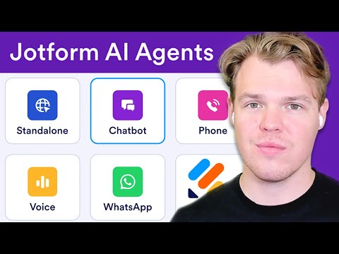 Jotform AI Agents for Beginners (chatbots, whatsapp, voice, phone, & more)
