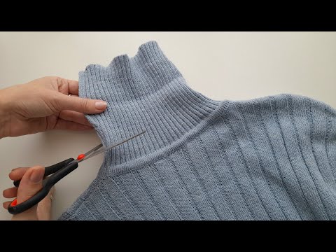 💥 Transform an Annoying Turtleneck in 2 Minutes — 3 GENIUS Hacks!