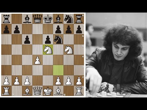 Убийца защиты Каро-Канн -Джон Нанн! Таль повержен в 20 ходов! Шахматы.