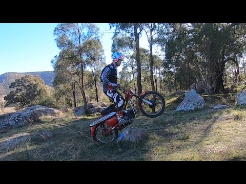 Honda CT110 Postie Trials Bike