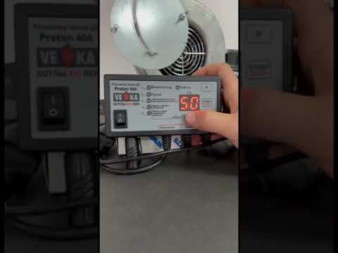 Пульт управления котлом PROTON 406 стандартные настройки. Видеоинструкция контроллера для котла.