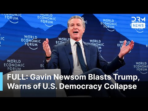 FULL INTERVIEW: Newsom Unleashes on Trump, Praises EU Leaders, Warns of Democracy Collapse | AQ1B