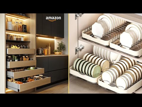 Amazon Kitchen Organization & Storage Hacks To Maximize Space & Minimize Clutter In Your Kitchen!
