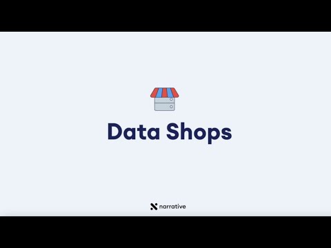Data Shops | Narrative Data Commerce Platform