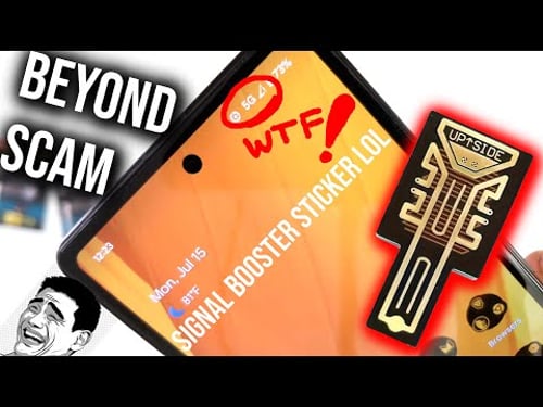 Signal booster SCAM, possibly the worst ever #smartphone #youtuber #awareness