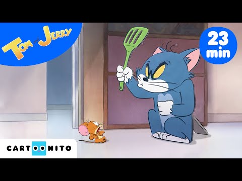Tom e Jerry | Compilação de caos na vizinhança | #Nova #Série | Cartoonito