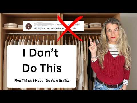 I’m a Stylist Over 50: 5 "Ugly" Habits I Strictly Refuse to Wear
