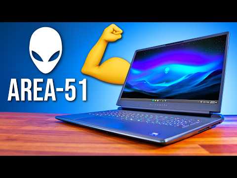 The Most Powerful Alienware Gaming Laptop! 18 Area-51 Review (2025)