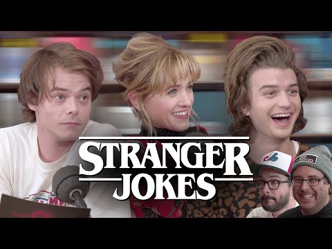 STRANGER THINGS Stars Face the WORST Dad Jokes!