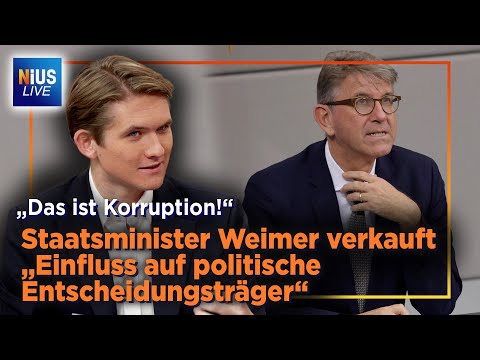 Skandal im Kanzleramt: Wolfram Weimer verkauft die Regierung | NIUS Live vom 17. November 2025