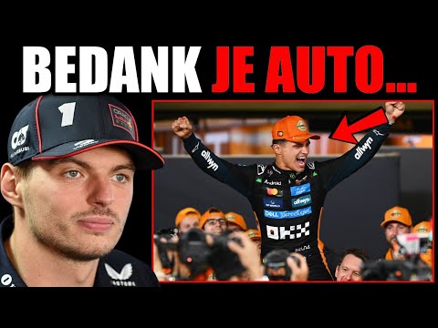 Verstappen's BRUTAL message to Norris after LOST the title by 2 points is SCARY!