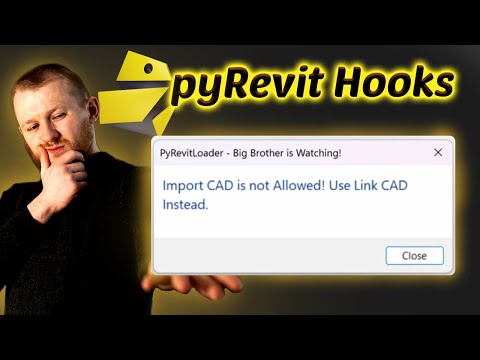 Revit API Events and pyRevit Hooks Explained (Say Goodbye to CAD Imports)