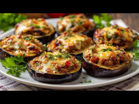 The Most Delicious Eggplants I've Ever Cooked! Easy Recipe, Guests Go Crazy For It!