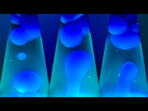 LavaΒ LampΒ BackgroundΒ Video 4K (NoΒ Sound) β Relaxing Psychedelic Blue Liquid Motion Visuals
