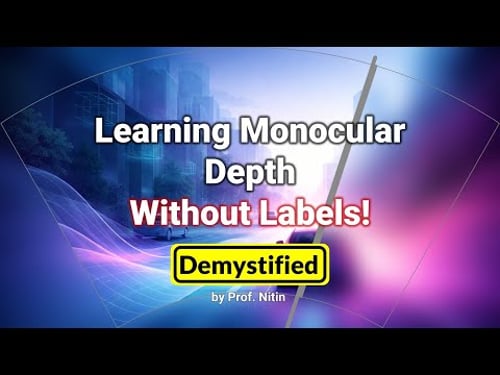 Monocular Depth Estimation Using Deep Learning 2 (Self-Supervised With No Depth Labels)