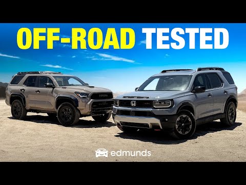 Toyota 4Runner TRD Pro vs. Honda Passport TrailSport: Off-Road Comparison Test