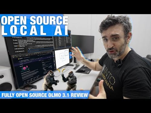 100% OPEN SOURCE Olmo 3.1 Local AI - 32B Instruct & Think Developer REVIEW