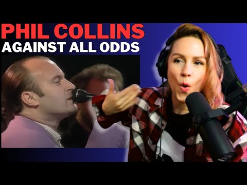 Reacting to Phil Collins Singing *Against All Odds* Live NOW