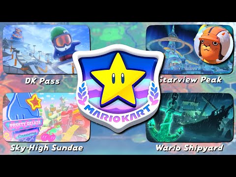 Playing EVERY Track in Mario Kart World - STAR CUP