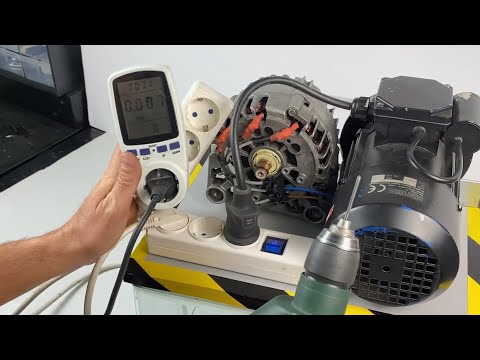 The Simplest Perpetual Motion Machine from a Car Generator and an Engine