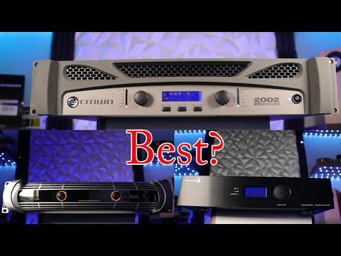 Best Subwoofer Amp - Crown XTI vs Behringer NX vs Dayton APA1200DSP