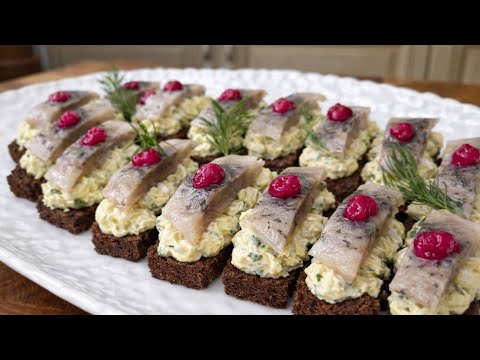 На будь-яке свято! Хліб + оселедець і гості в захваті