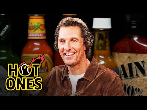 Matthew McConaughey Is Alright, Alright, Alright While Eating Spicy Wings | Hot Ones