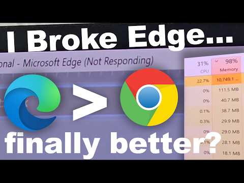 Is Edge Finally Better than CHROME? | 2025 comparison