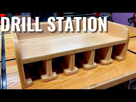 Drill Station: Simple and Easy Shop Project