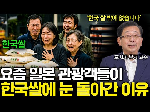 최근 일본인들이 쌀 사러 한국으로 미친듯이 오는 이유