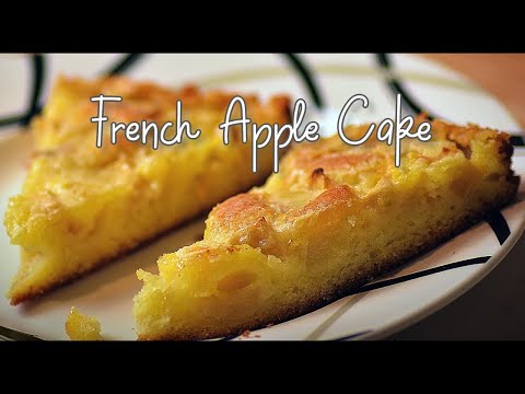 French Apple cake - Delicious, easy and super moist apple cake