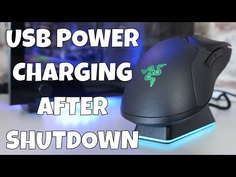 Enable Or Disable MSI Motherboard USB Port Power When The PC Is Switched Off