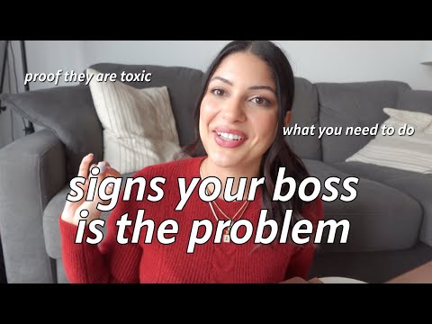 Your boss is TOXIC (& what to do about it)
