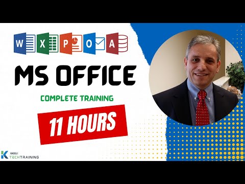 Microsoft Office Training: 11 Hours of Free Training on Word, Excel, PowerPoint, Outlook, Access
