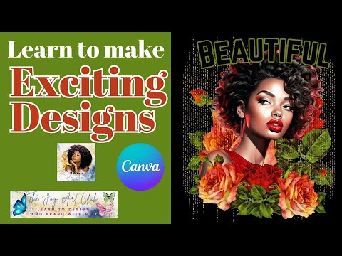 Canva Tutorial - Learn to make REALLY BEAUTIFUL CLIPART! - #canvatutorial #sellonetsy #learncanva