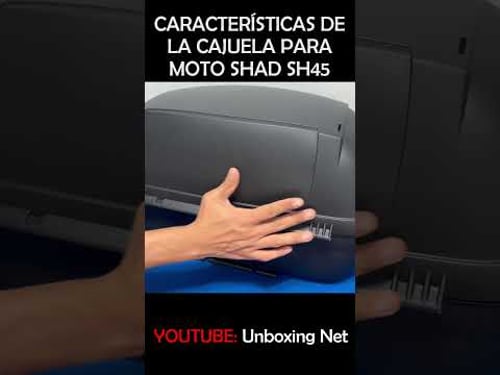 ESTAS SON LAS PRINCIPALES CARACTERÍSTICAS DE LA CAJUELA PARA MOTO SHAD SH45 #cajuelashad #shadsh45