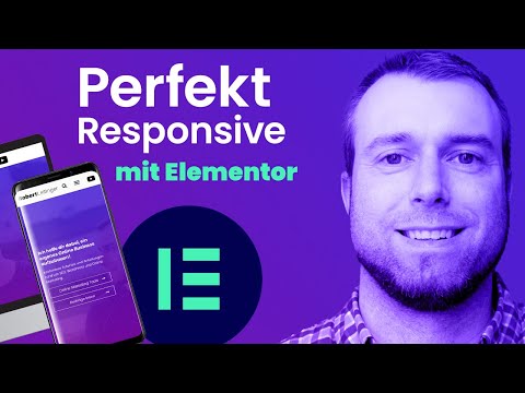 Website mit Elementor optimal für Smartphone & Tablet anpassen ⭐️ Responsive Tutorial