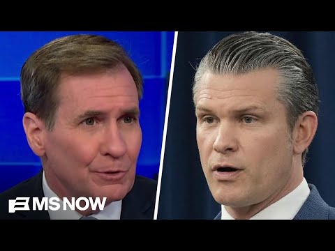 John Kirby: Hegseth taking 8+ minutes to address fallen service members is 'unfortunate'