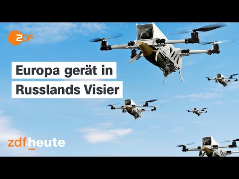 Putins Drohnen über Europa: Einschüchterung oder Kriegsvorbereitung? | auslandsjournal