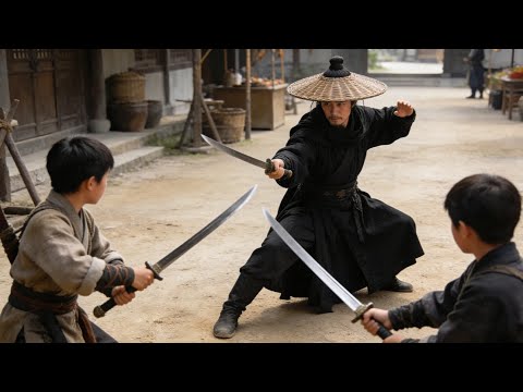A thug ambushed a teenager, but a kung fu master killed him in a single move.