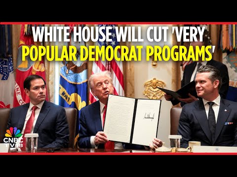 White House Will Cut 'Very Popular Democrat Programs': President Trump at Cabinet Meeting | N18G