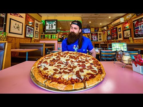 BEATEN ONLY 3 TIMES IN 5 YEARS | SPANO'S MEAT LOVER CHALLENGE | CANADA 22 EP.4 | BeardMeatsFood