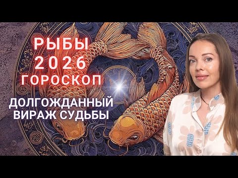 Рыбы - гороскоп на 2026 год. Долгожданный вираж Судьбы