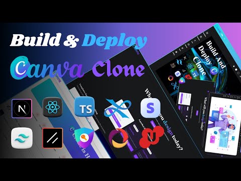 Build And Deploy Full Stack SAAS Canva Clone with Nextjs Typescript TailwindCSS Shadcn Convex Stripe