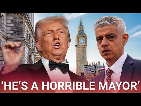 Donald Trump reignites feud with 'vicious' and 'disgusting' London Mayor Sadiq Khan