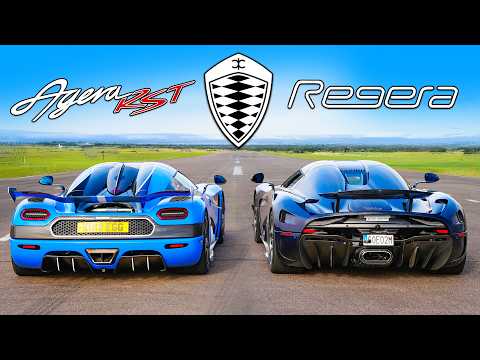 Koenigsegg Regera v Agera RST: DRAG RACE